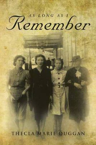 Cover image for As Long as I Remember