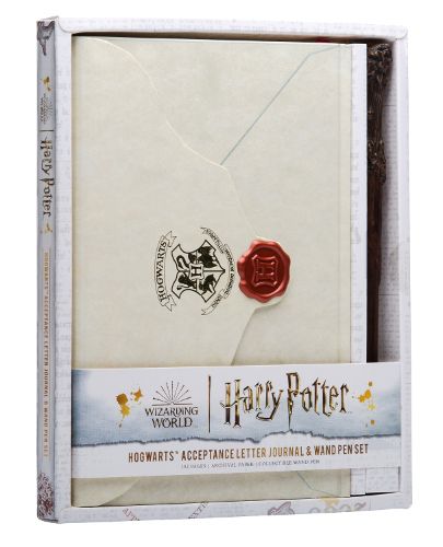 Cover image for Harry Potter: Hogwarts Acceptance Letter Journal and Wand Pen Set
