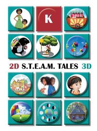 Cover image for STEAM Tales: Read Aloud Stories for Kindergarten