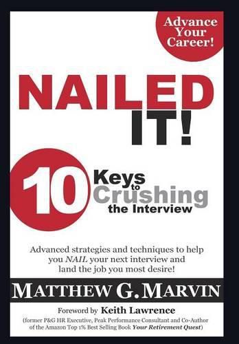 Cover image for NAILED IT! 10 Keys to Crushing the Interview