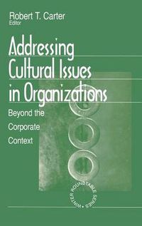 Cover image for Addressing Cultural Issues in Organizations: Beyond the Corporate Context