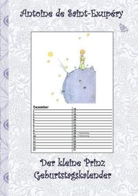 Cover image for Der kleine Prinz - Geburtstagskalender