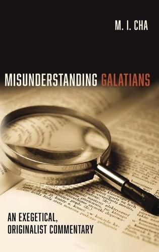 Cover image for Misunderstanding Galatians