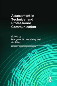 Cover image for Assessment in Technical and Professional Communication