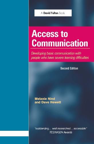 Cover image for Access to Communication: Developing basic communication with people who have severe learning difficulties