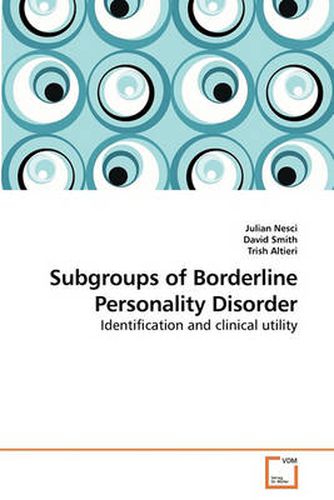 Cover image for Subgroups of Borderline Personality Disorder