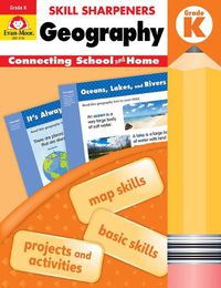 Cover image for Skill Sharpeners: Geography, Kindergarten Workbook