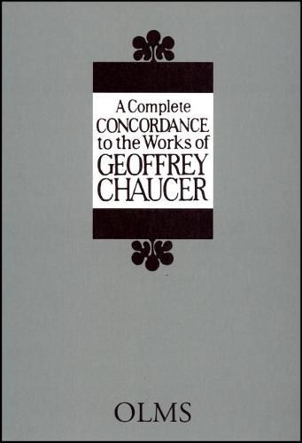 A Complete Concordance to the Works of Geoffrey Chaucer: Edited by Akio Oizumi. Vol. 16: A Lexicon of Troilus and Criseyde, vol. I: A - G With the assistance of Kunihiro Miki.