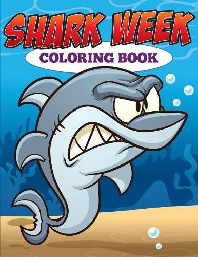 Cover image for Shark Week Coloring Book