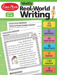 Cover image for Weekly Real-World Writing, Grades 3-4