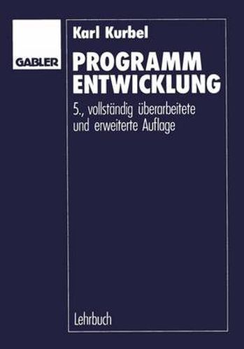 Cover image for Programmentwicklung