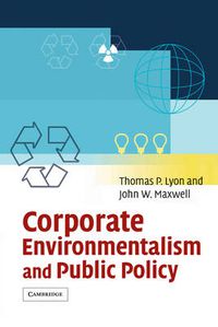 Cover image for Corporate Environmentalism and Public Policy