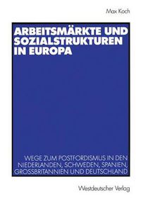 Cover image for Arbeitsmarkte und Sozialstrukturen in Europa