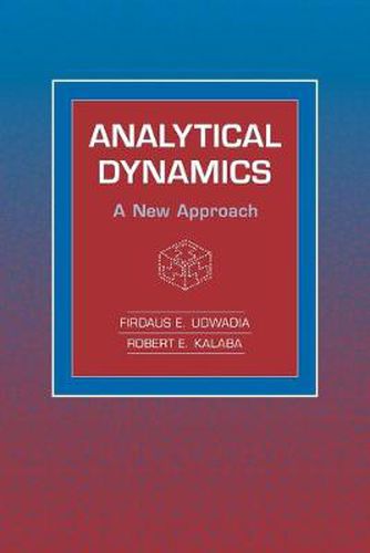 Cover image for Analytical Dynamics: A New Approach