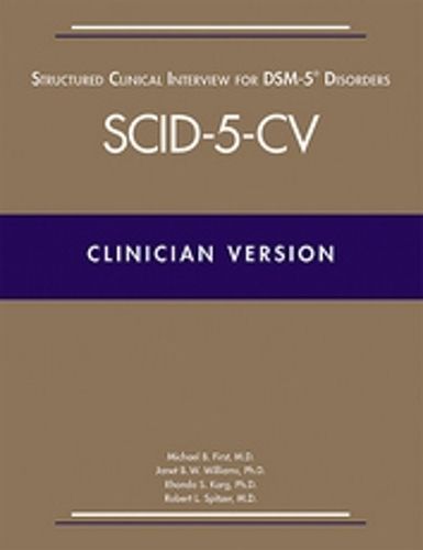 Cover image for Structured Clinical Interview for DSM-5 Disorders (SCID-5-RV), Research Version