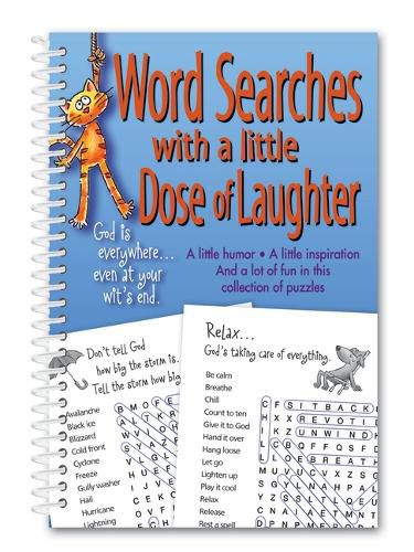 Cover image for Word Searches with a Little Dose of Laughter