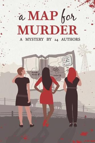 Cover image for A Map for Murder: A Mystery by 24 Authors