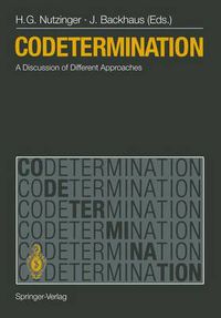 Cover image for Codetermination: A Discussion of Different Approaches