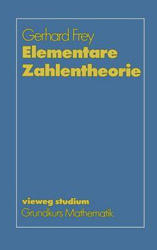 Cover image for Elementare Zahlentheorie