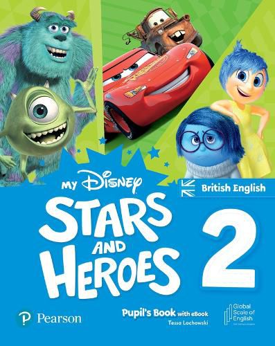 Cover image for My Disney Stars and Heroes British Edition Level 2 Pupil's Book with eBook and Digital Activities