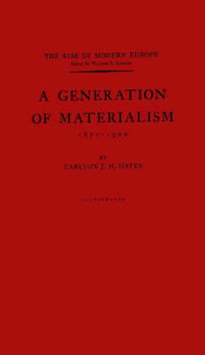 A Generation of Materialism, 1871-1900