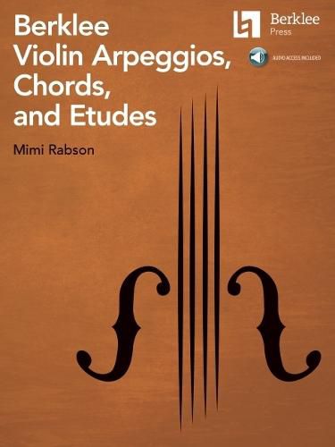 Cover image for Berklee Violin Arpeggios, Chords, and Etudes