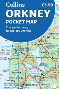 Cover image for Orkney Pocket Map: The Perfect Way to Explore Orkney