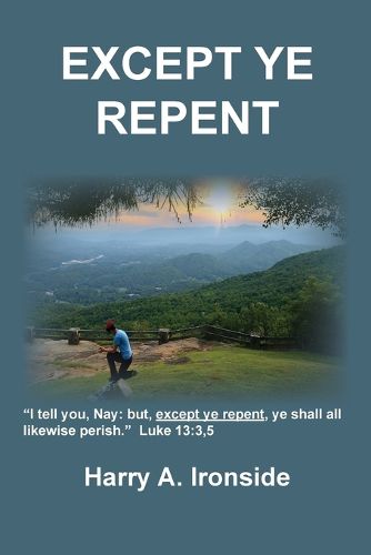 Cover image for Except Ye Repent