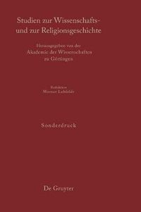 Cover image for Studien zur Wissenschafts- und zur Religionsgeschichte