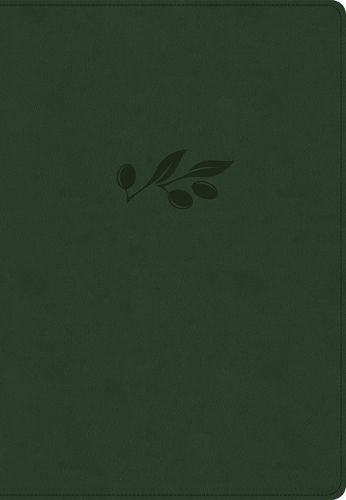 CSB Super Giant Print Reference Bible, Digital Study Edition, Olive Leathertouch