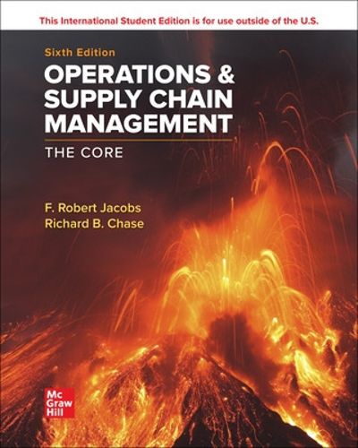 Cover image for ISE Operations and Supply Chain Management: The Core