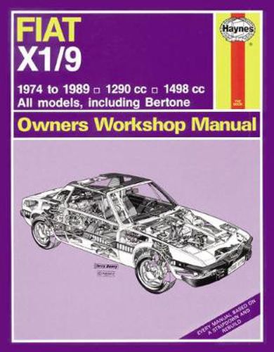 Cover image for Fiat X1/9