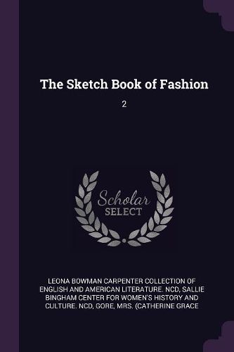 Cover image for The Sketch Book of Fashion