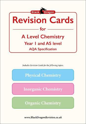 Black Dragon Revision Cards for A-Level Chemistry
