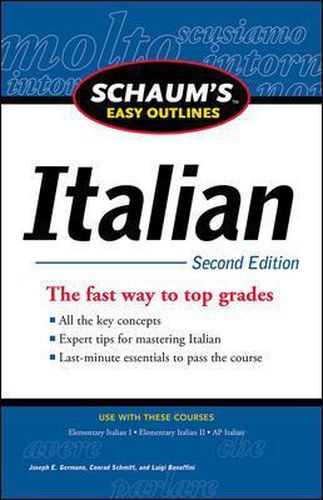 Cover image for Schaum's Easy Outline of Italian, Second Edition