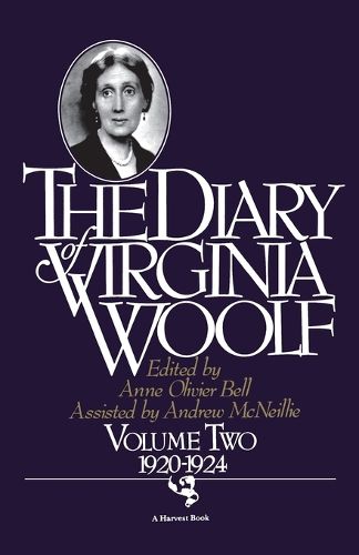 Cover image for The Diary of Virginia Woolf, Volume 2: 1920-1924