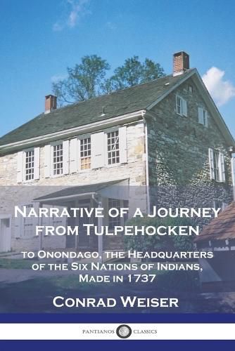 Cover image for Narrative of a Journey from Tulpehocken