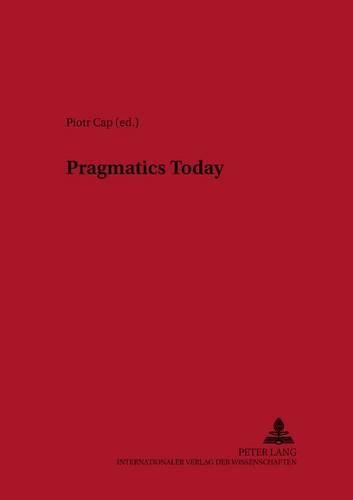 Cover image for Pragmatics Today