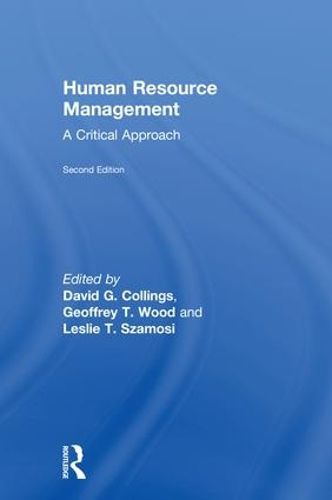 Cover image for Human Resource Management: A Critical Approach