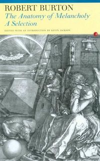 Cover image for Anatomy of Melancholy: A Selection