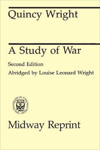 A Study of War