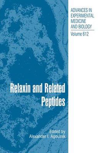 Cover image for Relaxin and Related Peptides