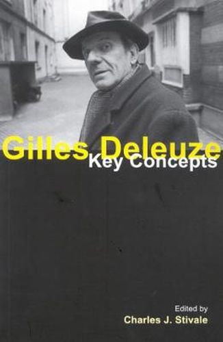 Cover image for Gilles Deleuze: Key Concepts