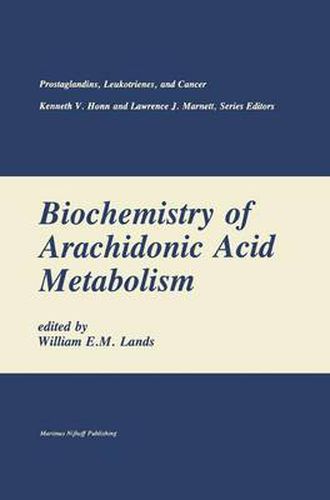 Cover image for Biochemistry of Arachidonic Acid Metabolism