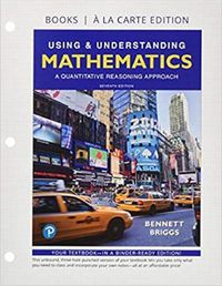 Cover image for Using & Understanding Mathematics: A Quantitative Reasoning Approach