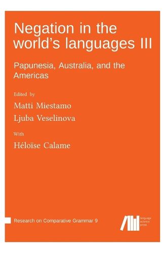 Cover image for Negation in the world's languages III