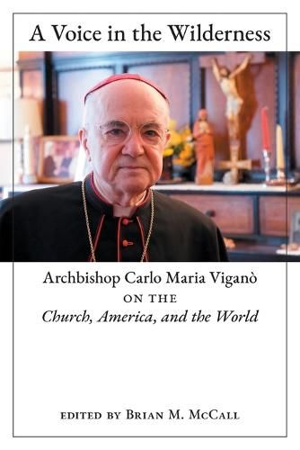 Cover image for A Voice in the Wilderness: Archbishop Carlo Maria Vigano on the Church, America, and the World