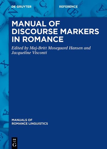 Cover image for Manual of Discourse Markers in Romance