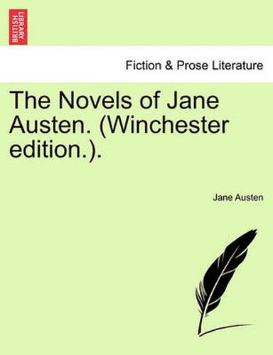 Cover image for The Novels of Jane Austen. (Winchester Edition.).