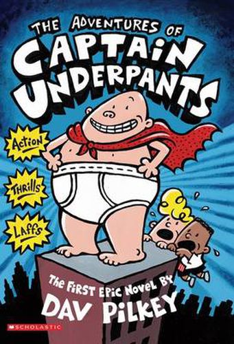 Cover image for The Adventures of Captain Underpants  (Captain Underpants #1)